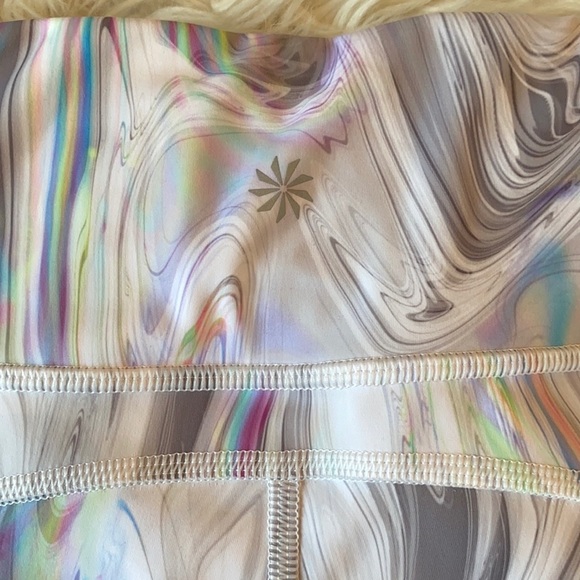 Athleta Contender opal capri crop leggings. Large Tall  Hard to Find - Picture 8 of 15